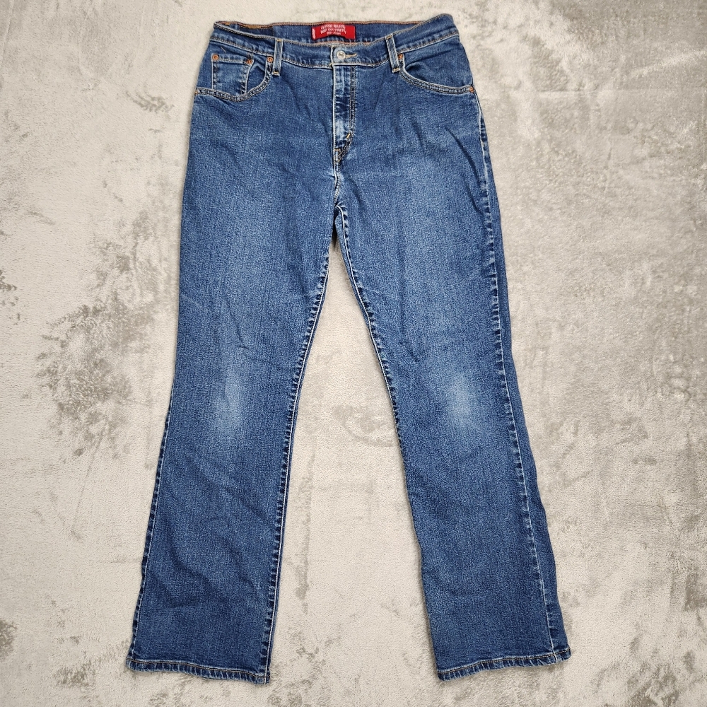 Levi's 550 Women's Classic Relaxed Boot Cut Stretch Jeans - Size 12M - Excellent